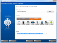 Free Easy Video to Android Converter screenshot